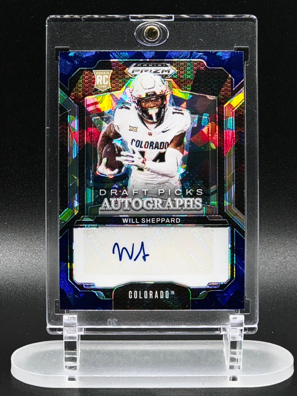 Will Sheppard 2025 Panini Prizm Draft Picks Auto 035 /149 – Colorado